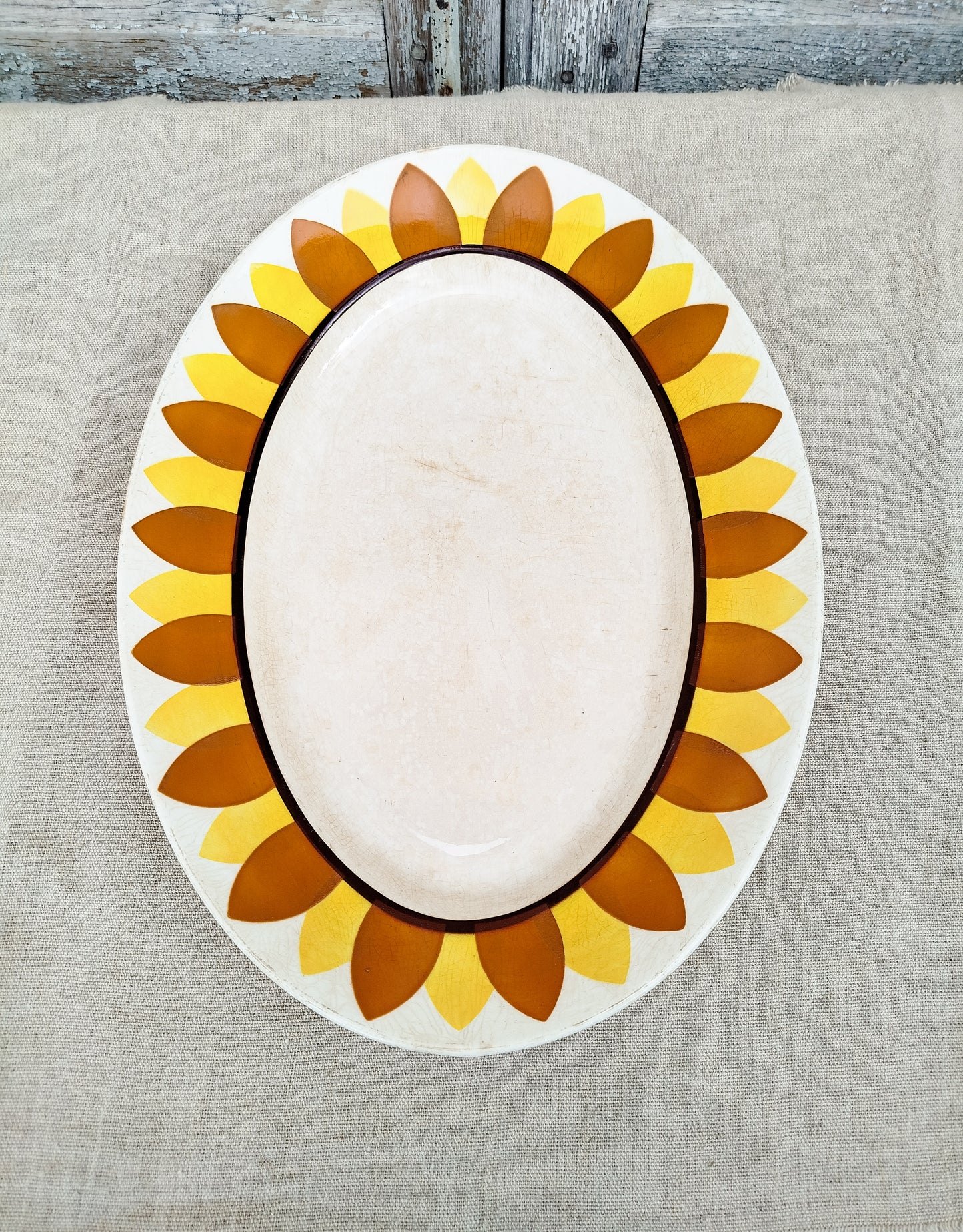 Plat vintage Digoin 🌻