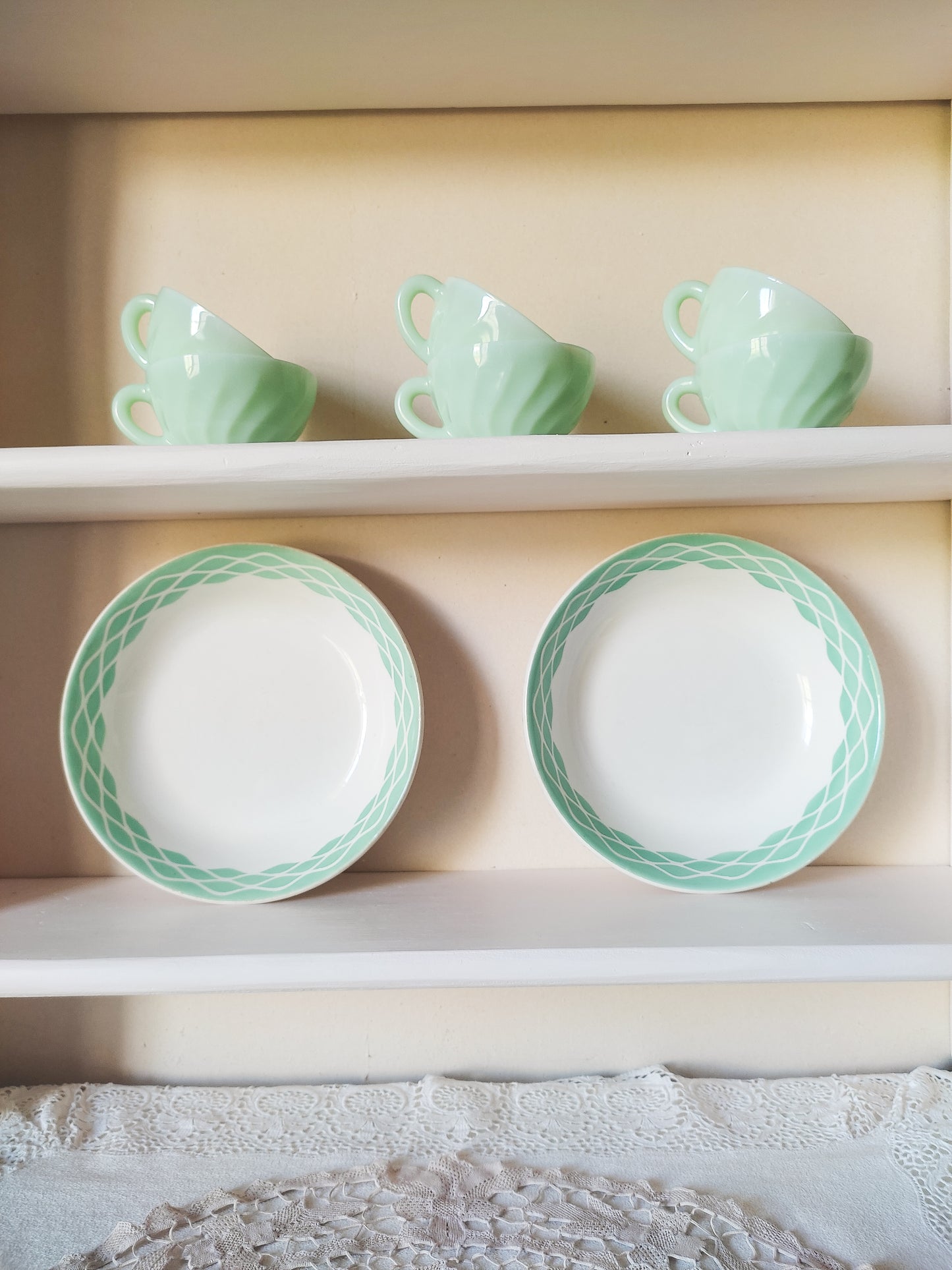 Assiette vintage Digoin x2