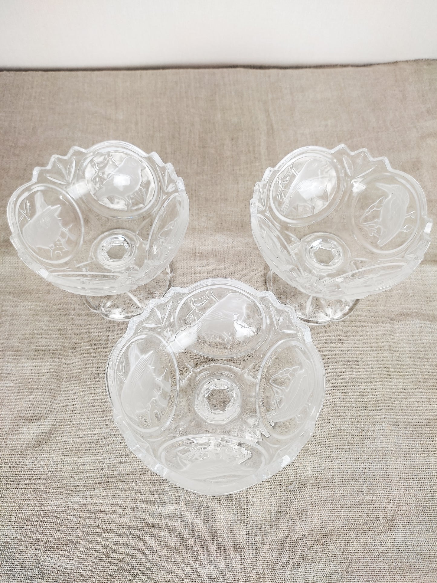 Coupes en cristal X3