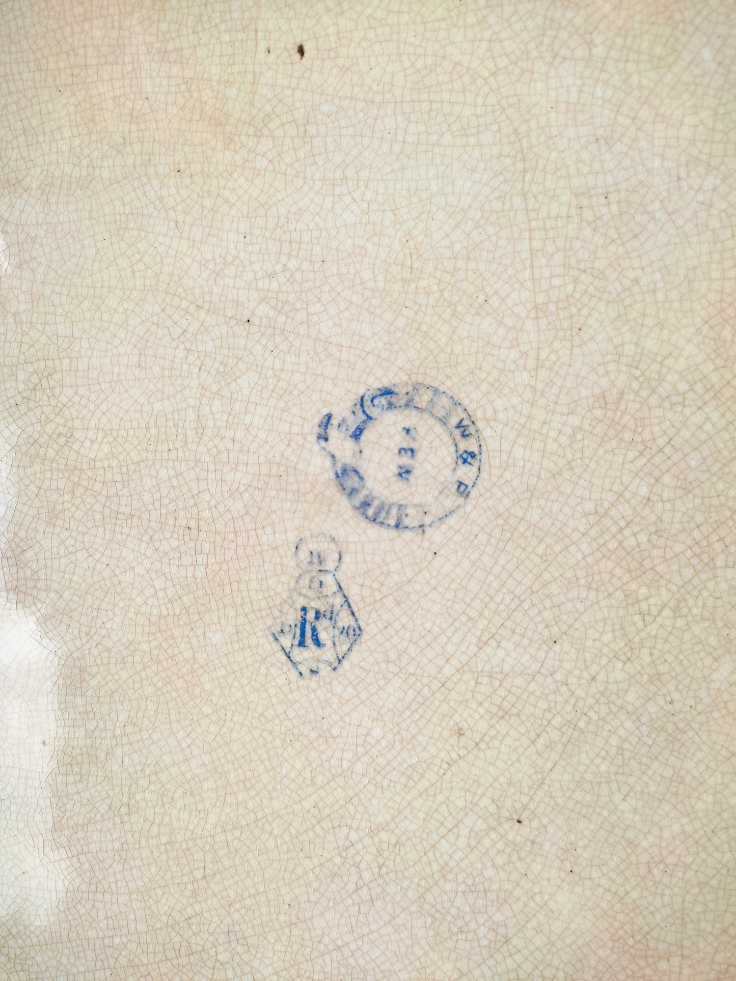 Plat égouttoir anglais d'époque victorienne
