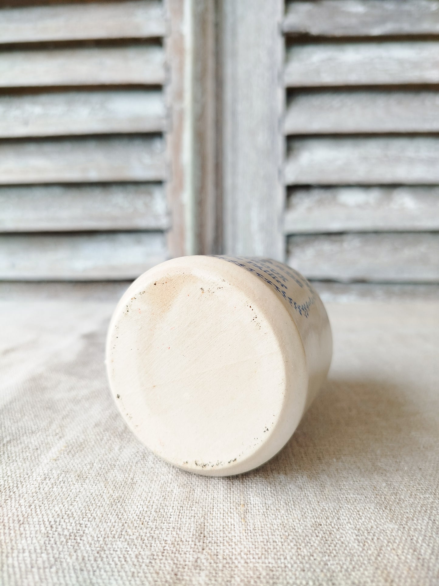 Petit pot à moutarde vintage
