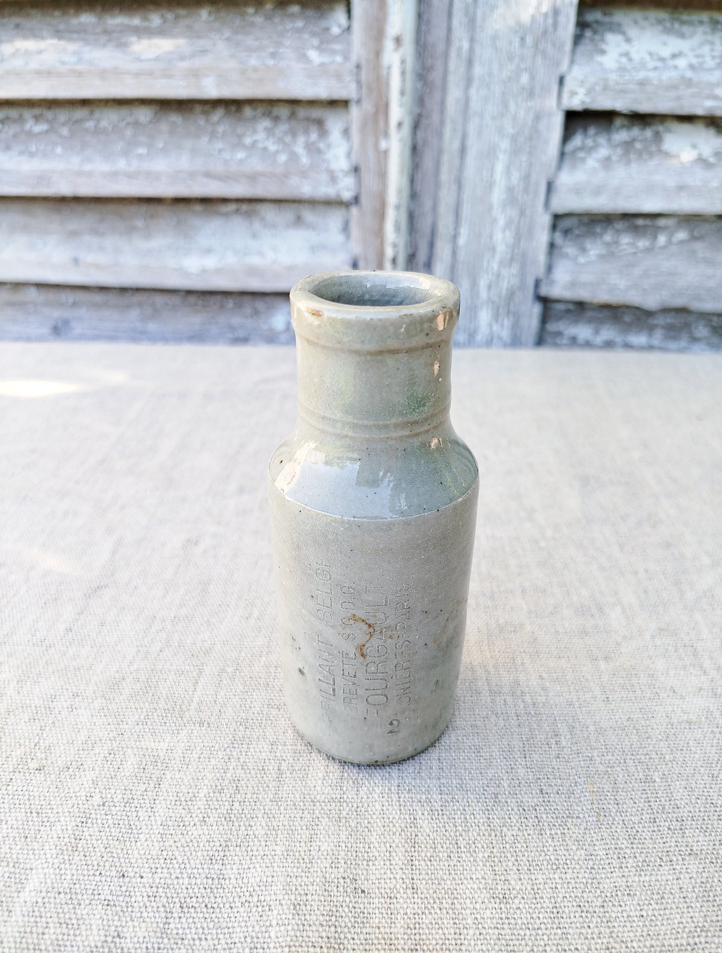 Bouteille en grès "Brillant Belge"
