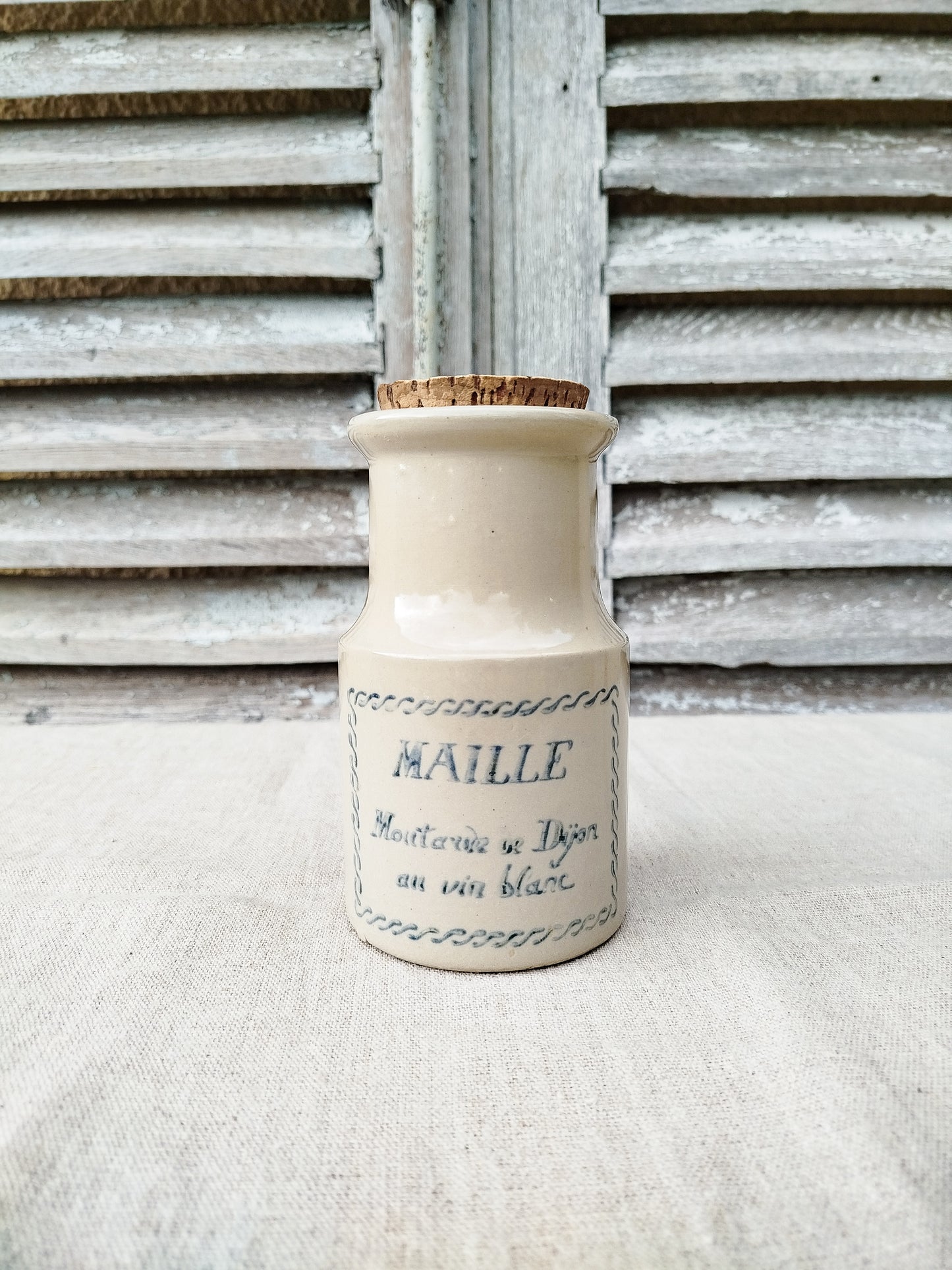 Pot à moutarde Maille