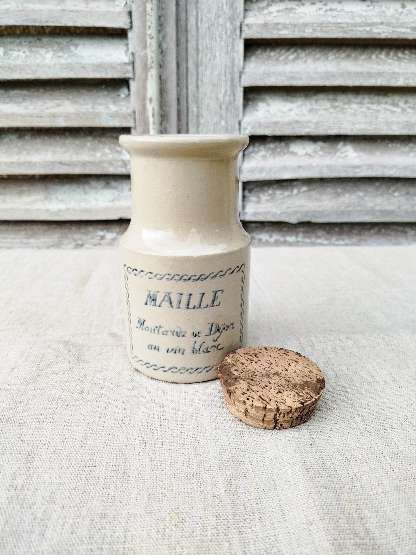 Pot à moutarde Maille