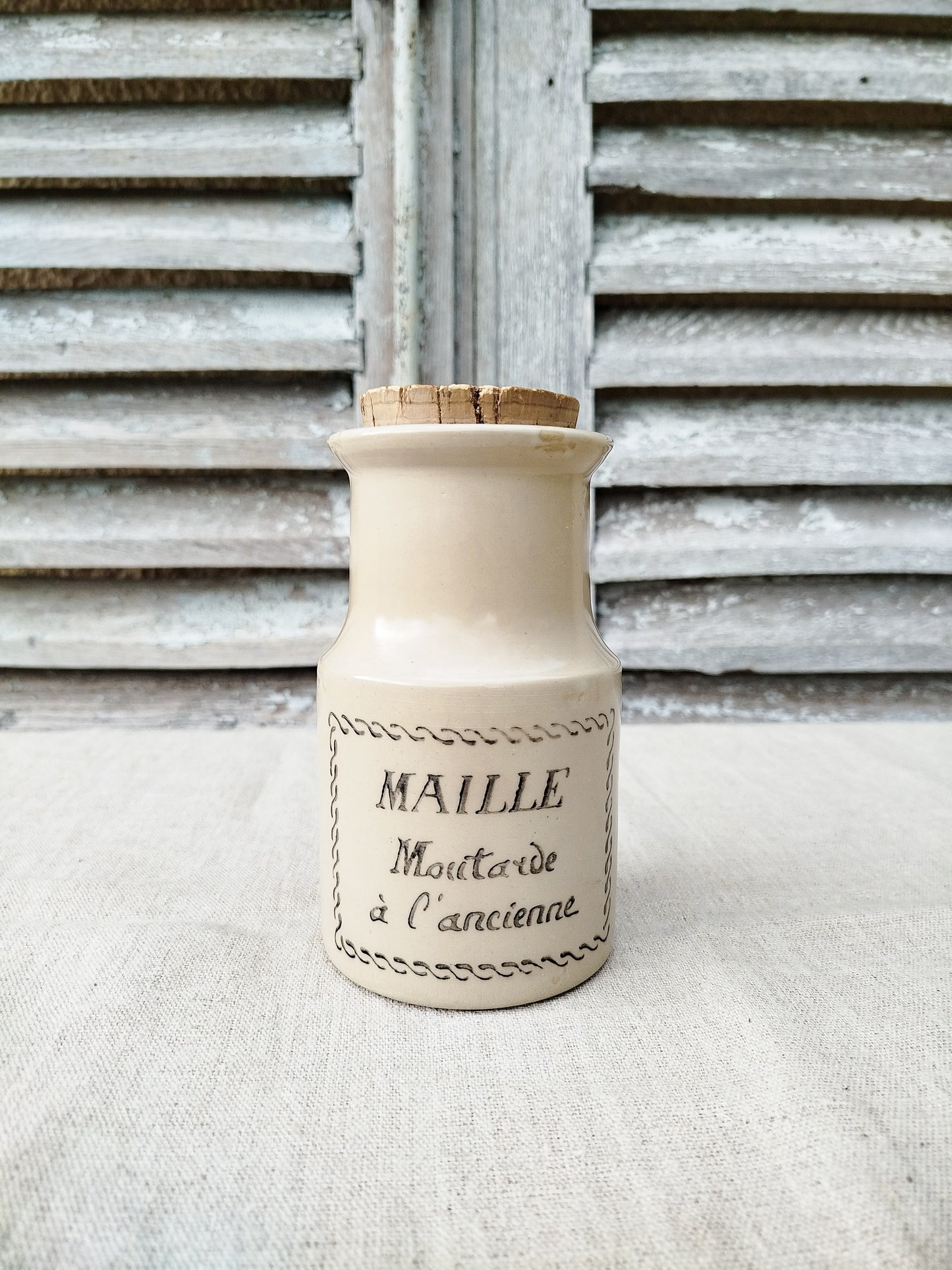 Pot à moutarde Maille