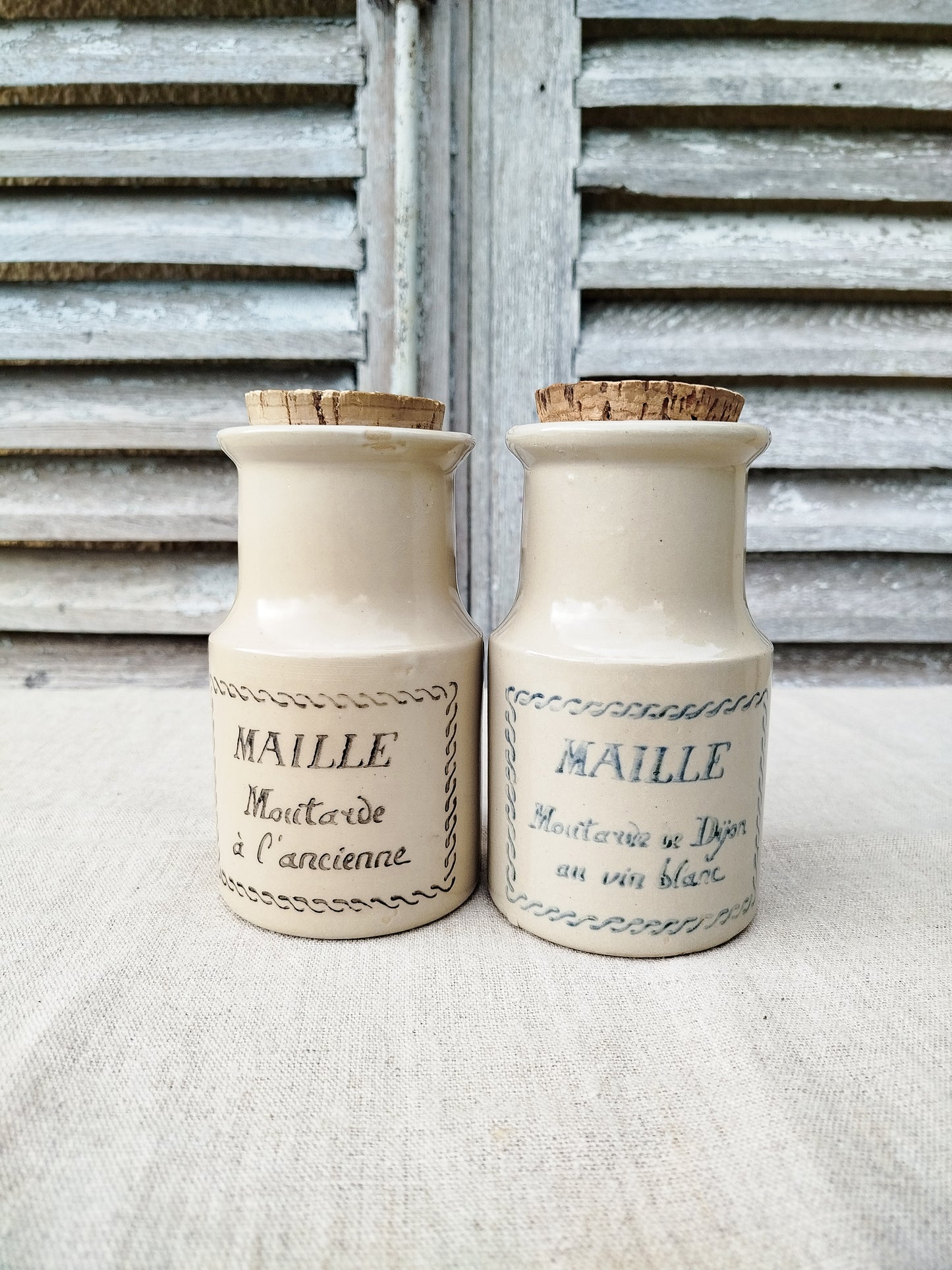 Pot à moutarde Maille