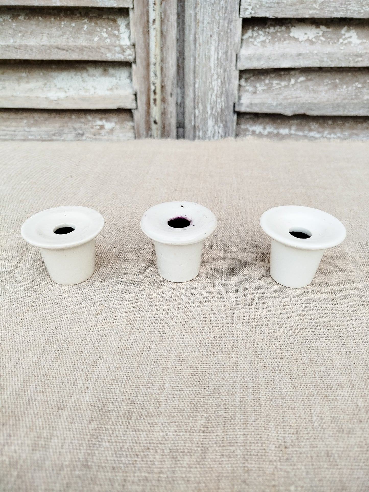 Encriers en porcelaine