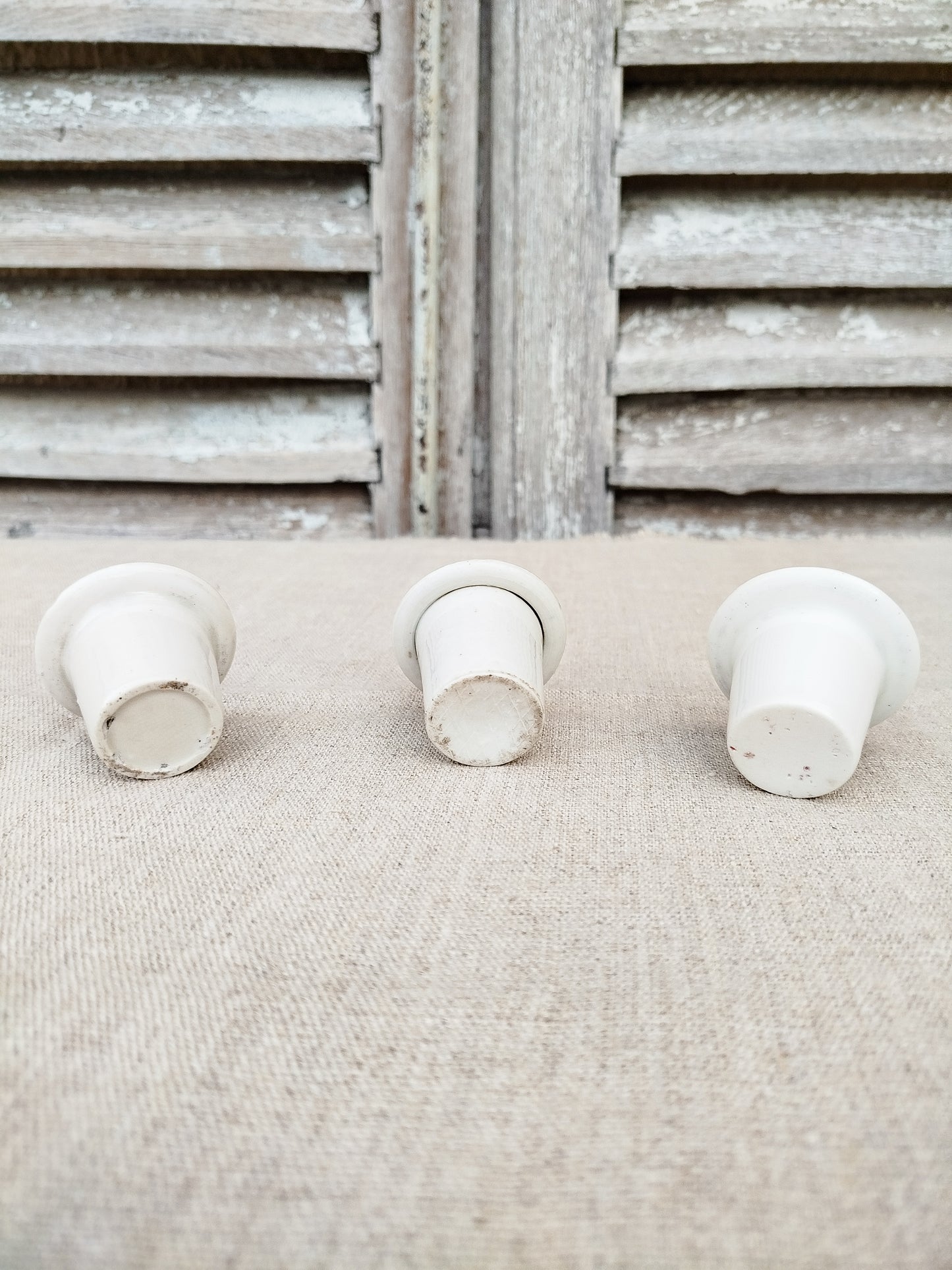 Encriers en porcelaine