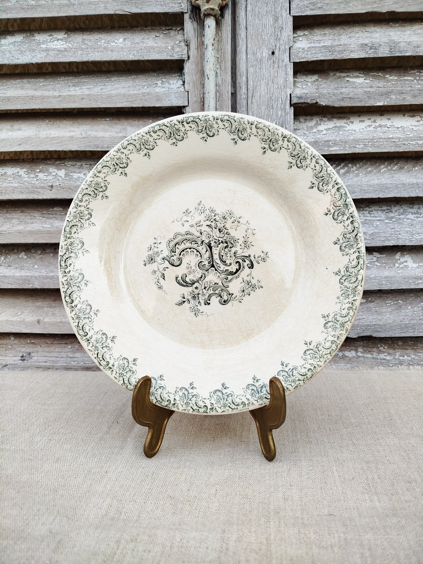 Assiettes Gien x2