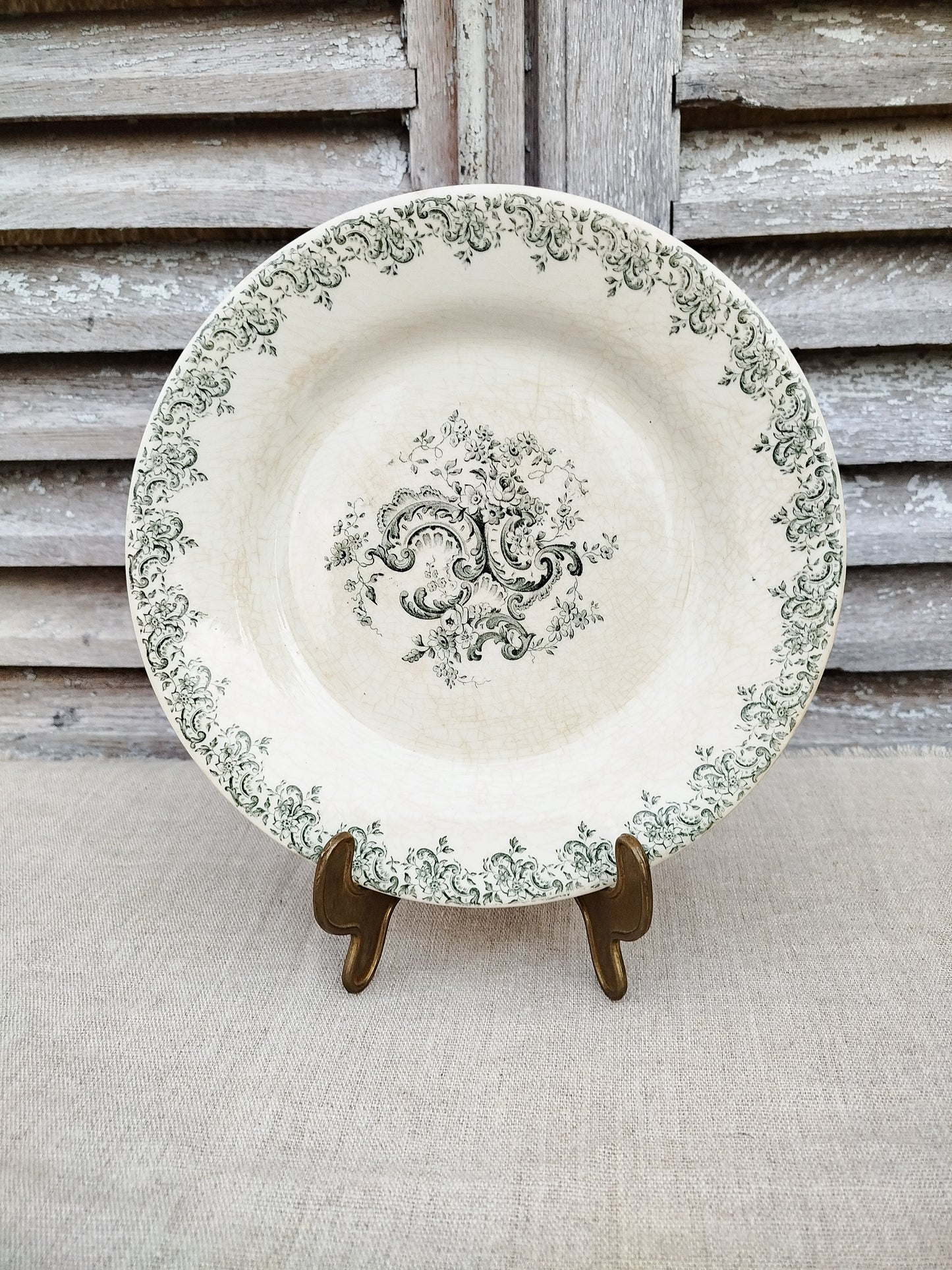 Assiettes Gien x2