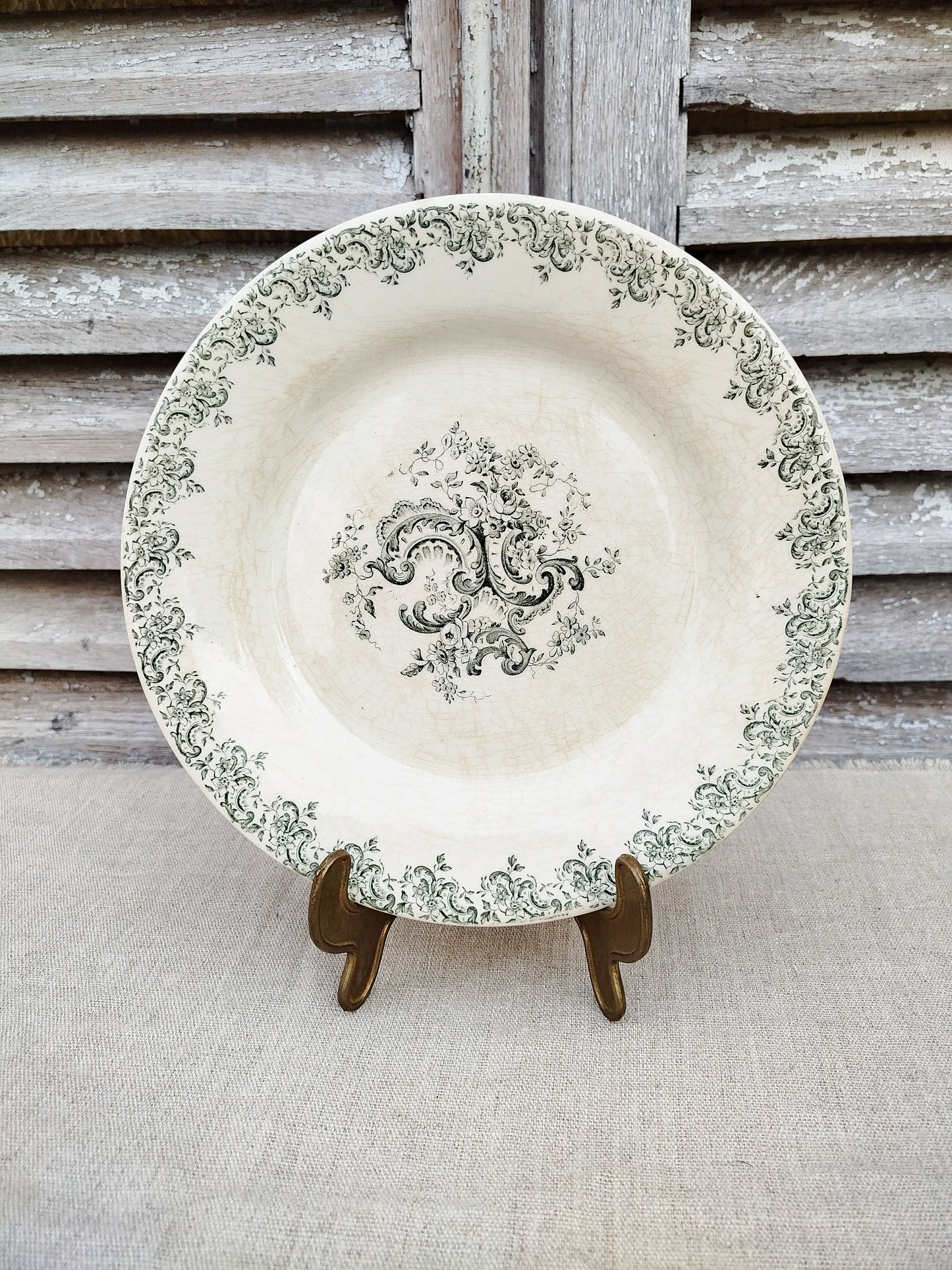 Assiettes Gien x2