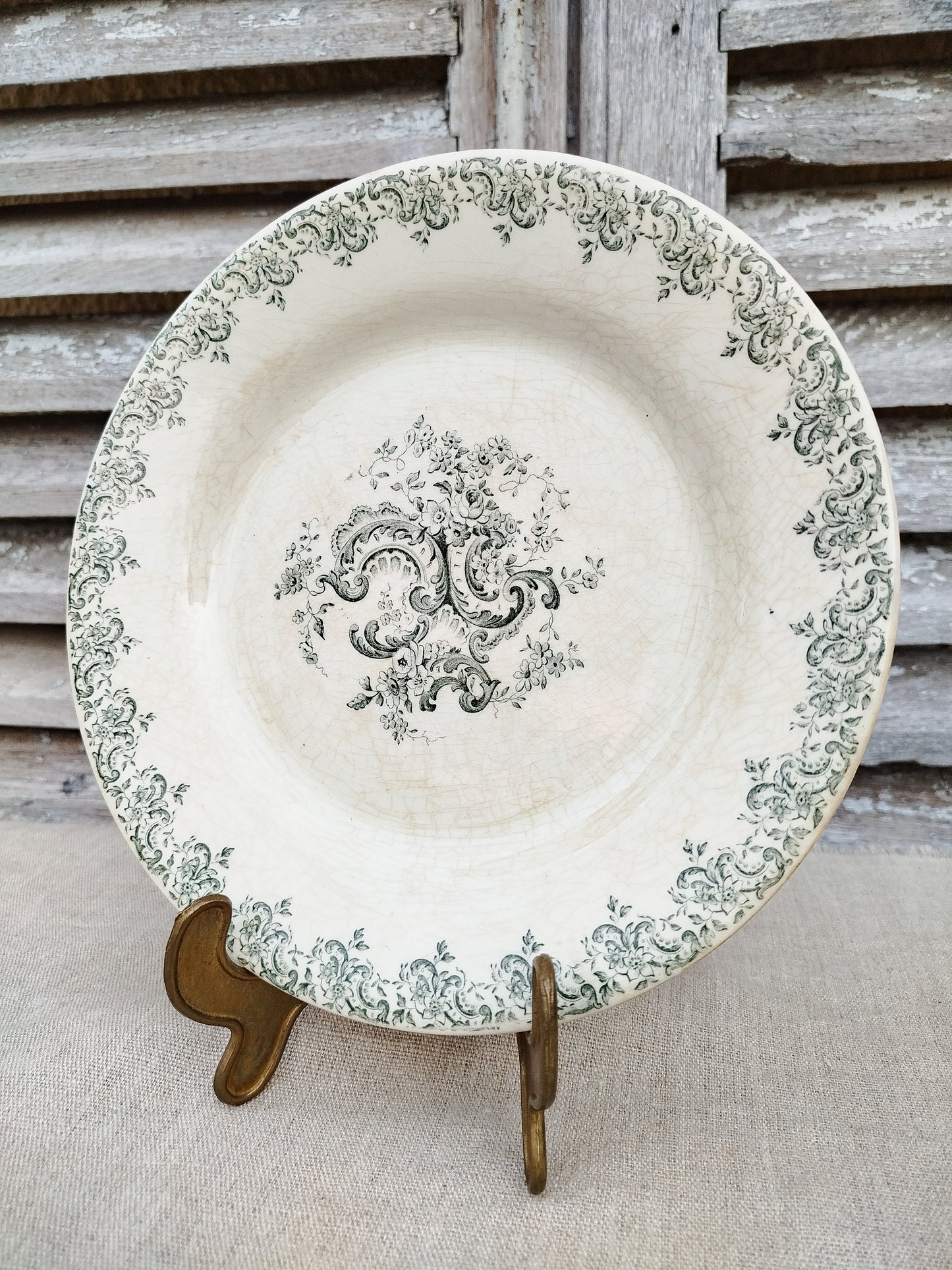 Assiettes Gien x2