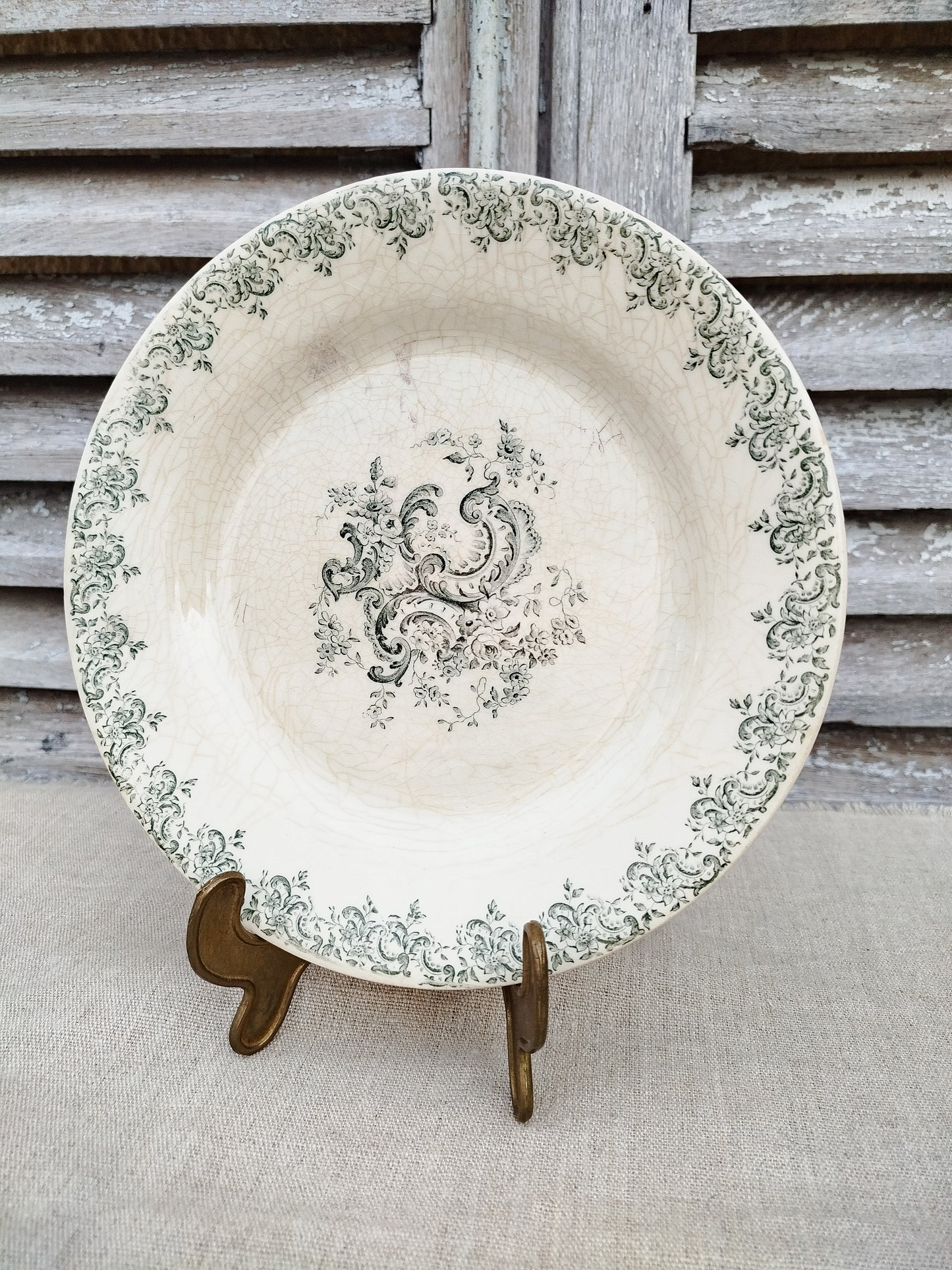 Assiettes Gien x2