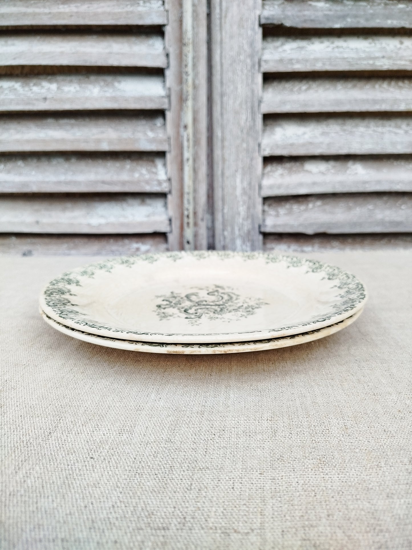 Assiettes Gien x2