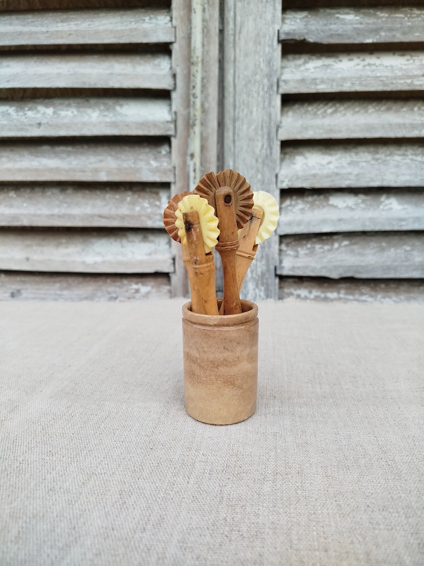 Cuillère à olives • Roulettes à pâtisserie