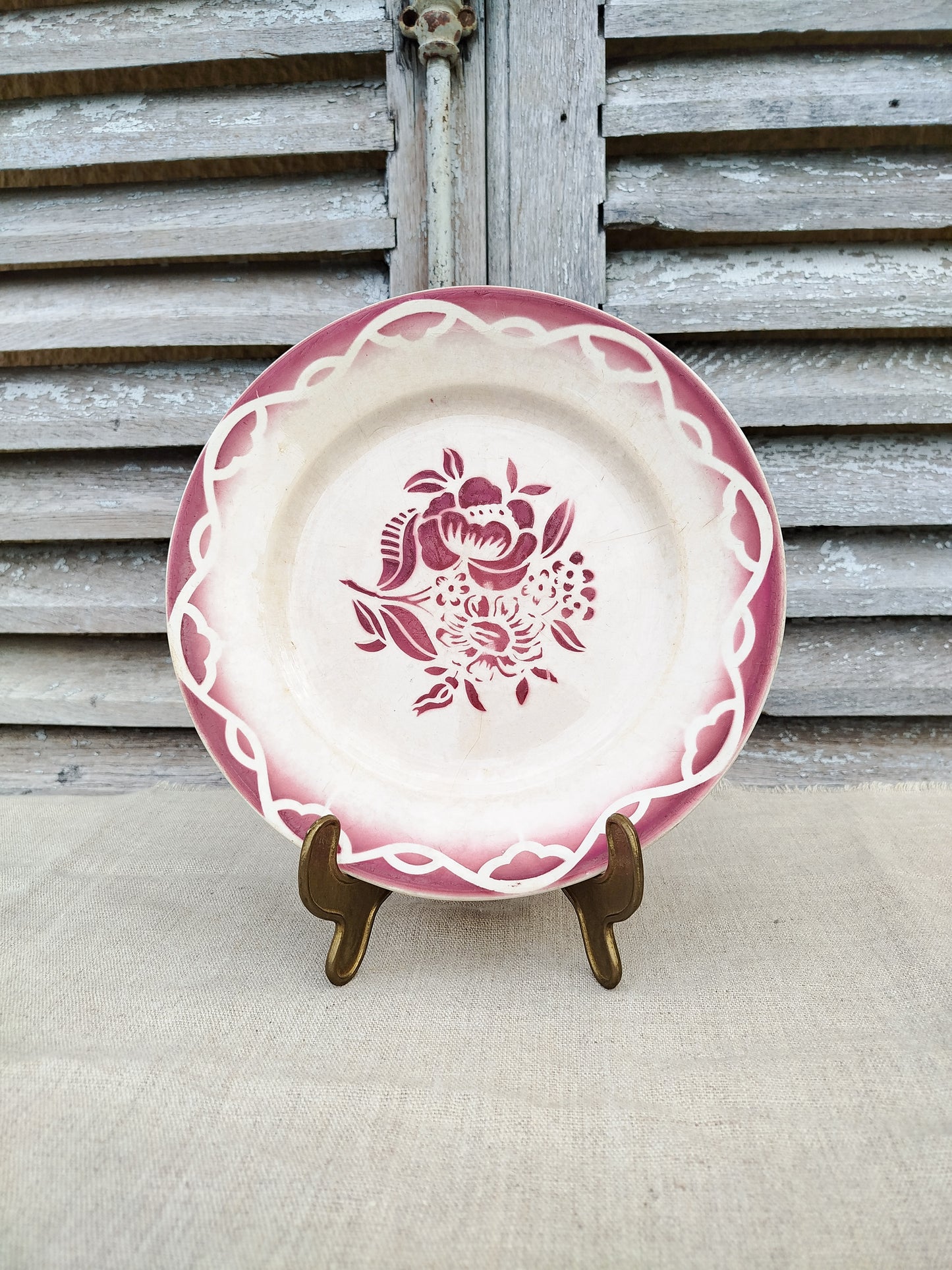 Assiette Digoin