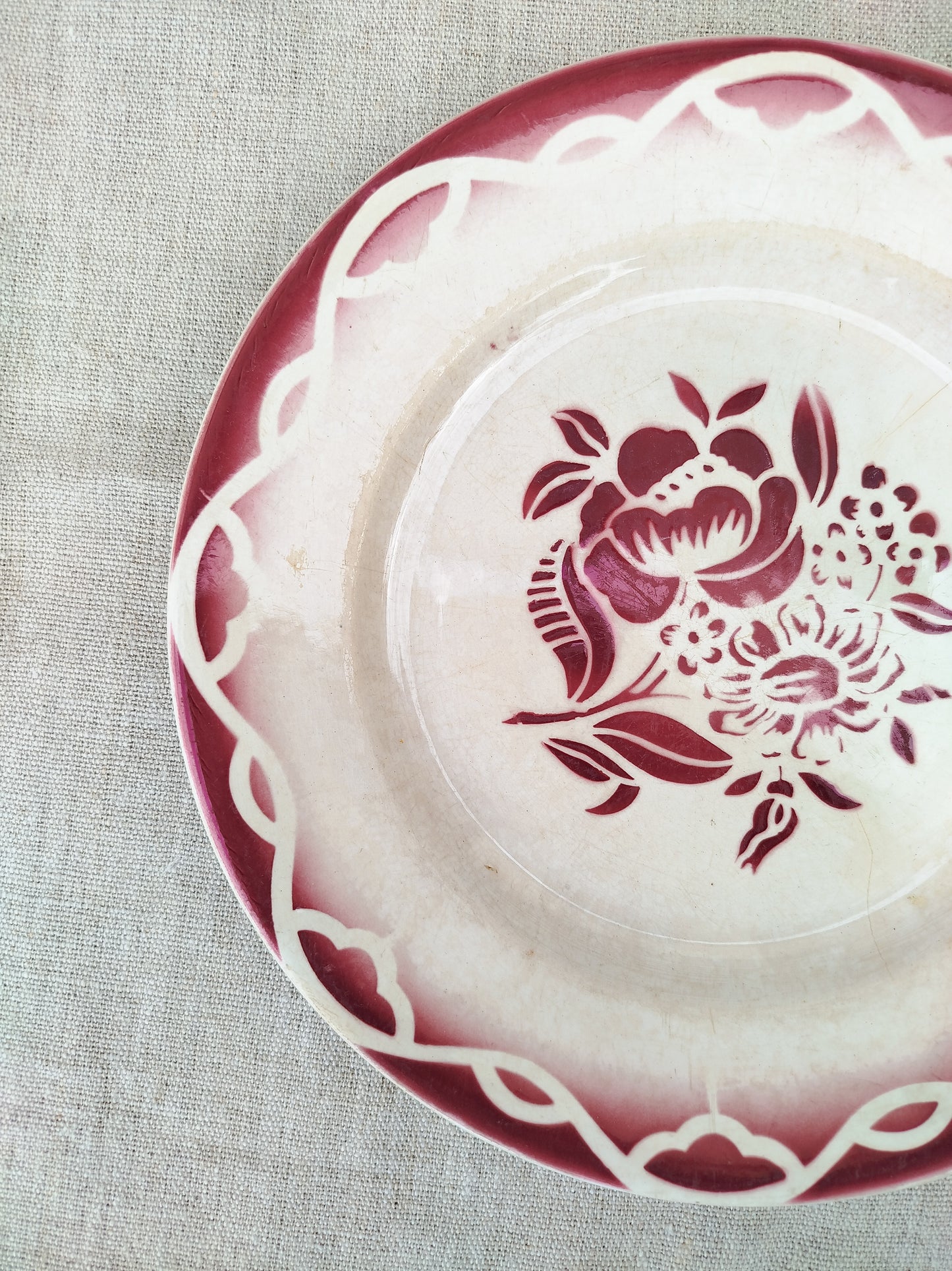 Assiette Digoin
