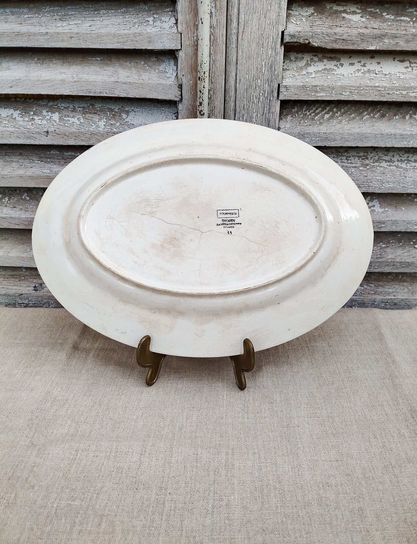 Plat vintage Digoin 🌻