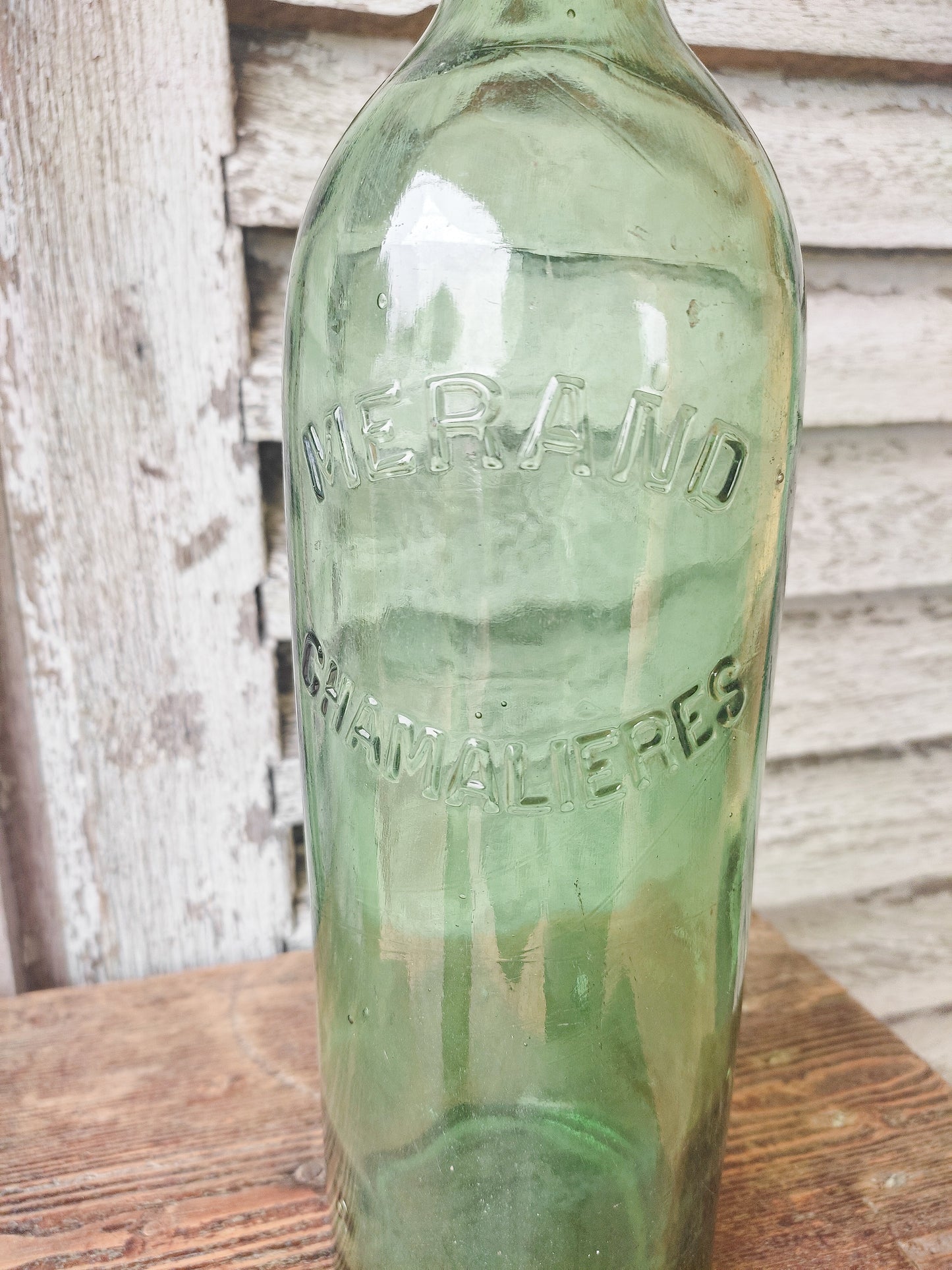 Bouteille de bière publicitaire