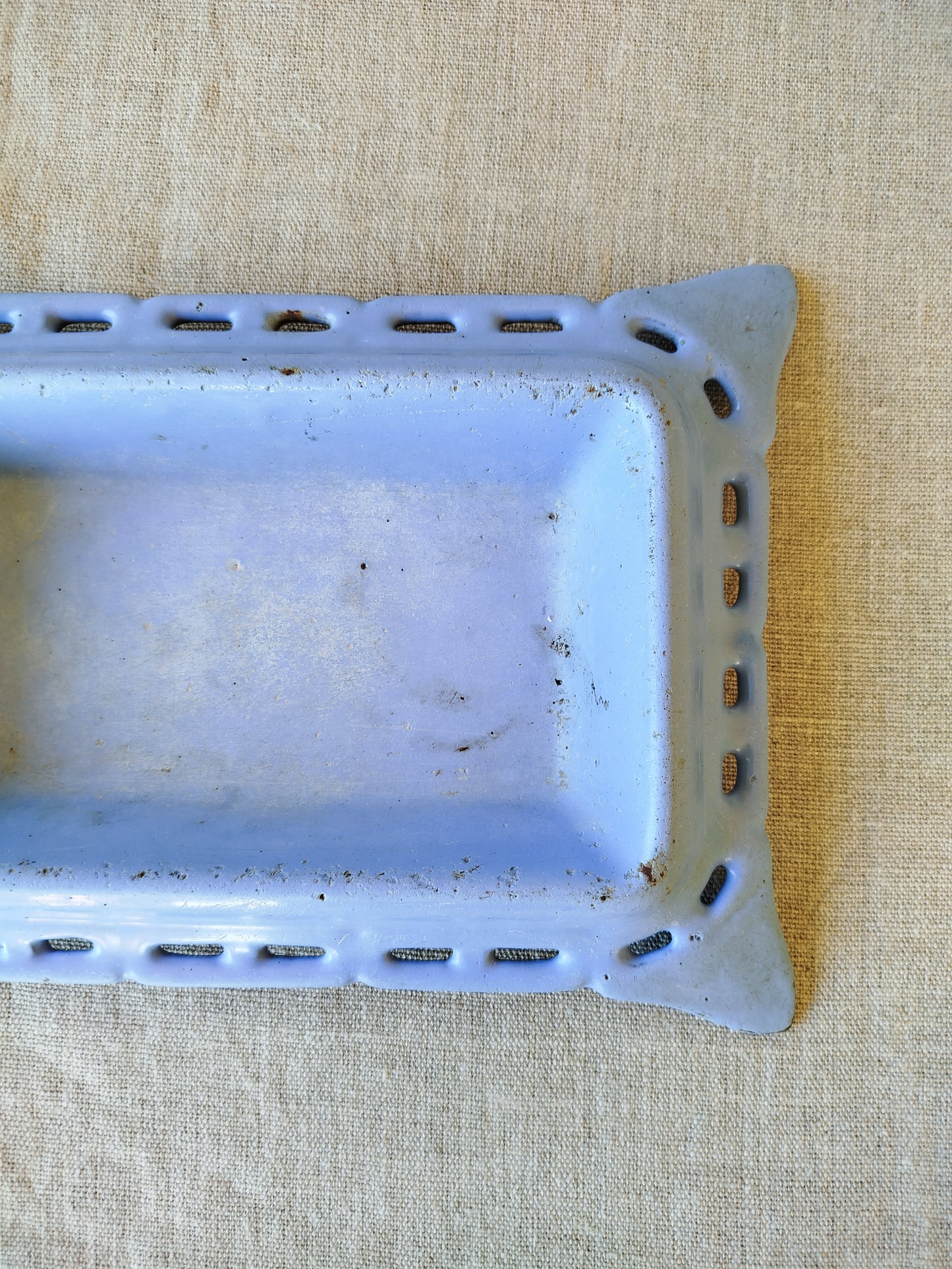 Crachoir ancien ~ Bleu