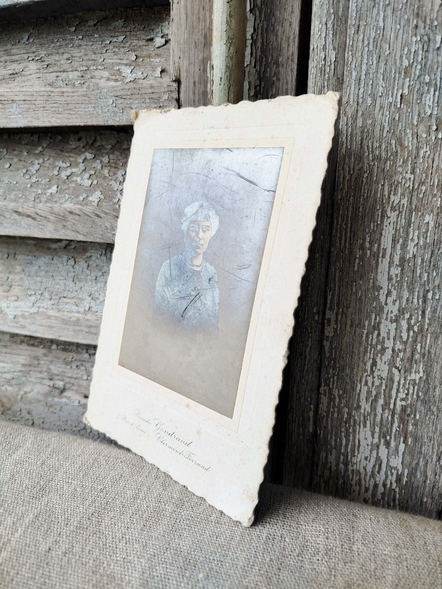 Photographies anciennes - Portraits féminins x2