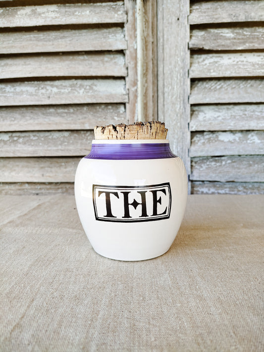 Pot "Thé" en faïence de Biot