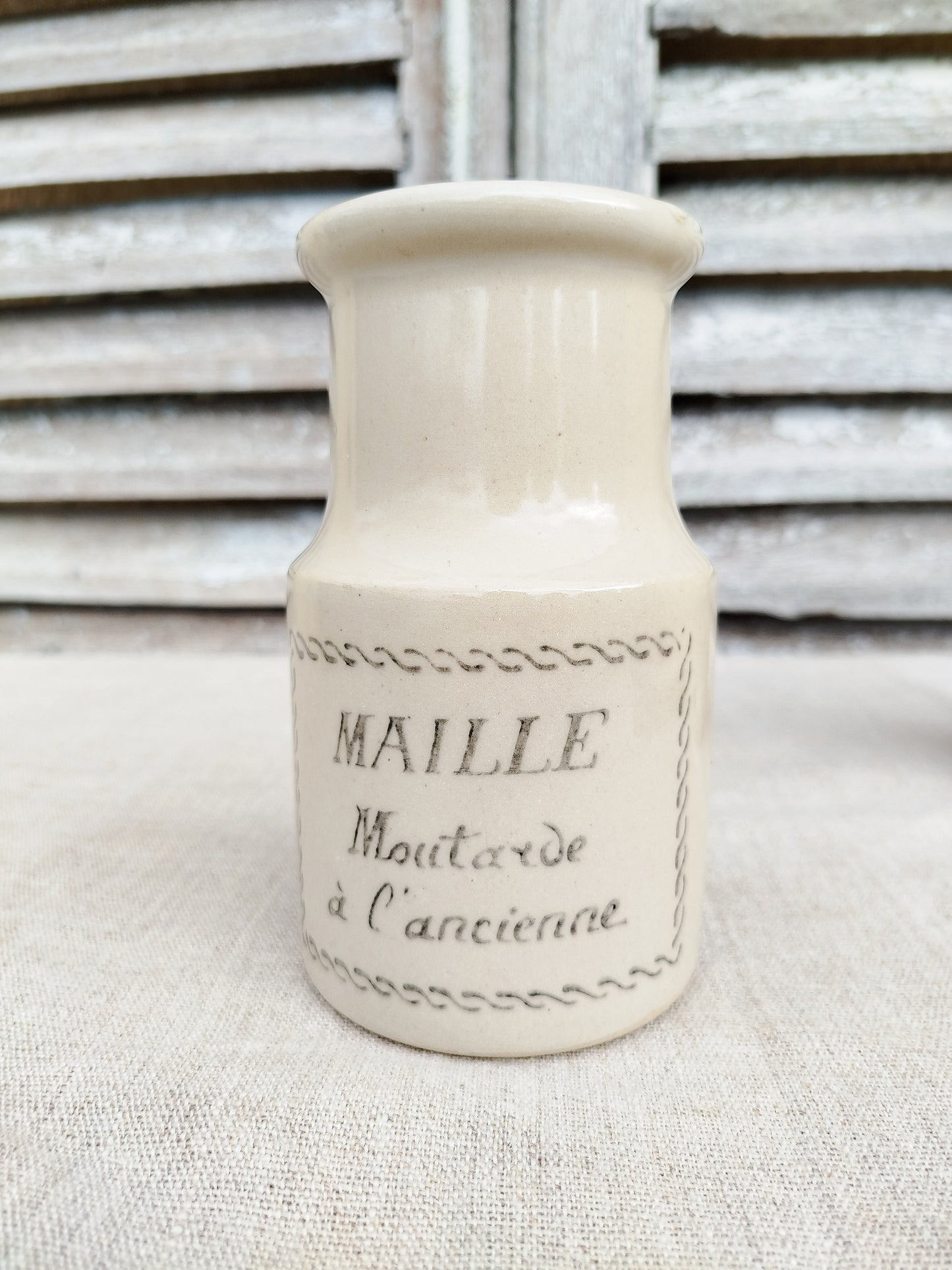 Pot à moutarde Maille