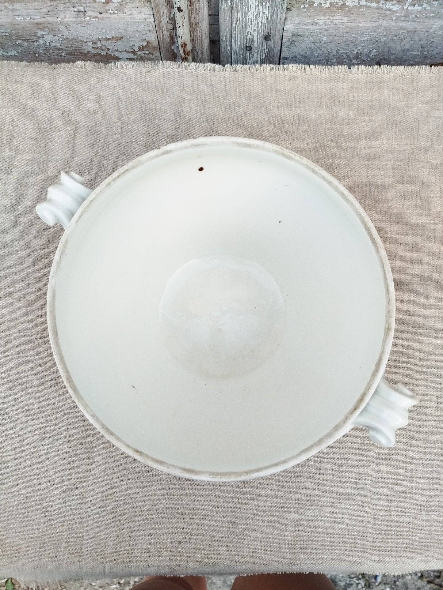 Soupière antique en porcelaine
